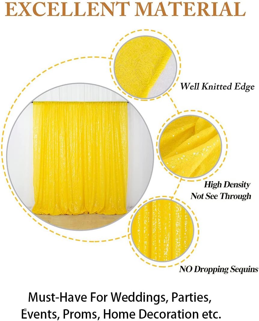 Close-up of Sequin Fabric and Edges