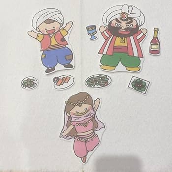 Amazon.co.jp: アリババと40人の盗賊 パネルシアター お話 物語