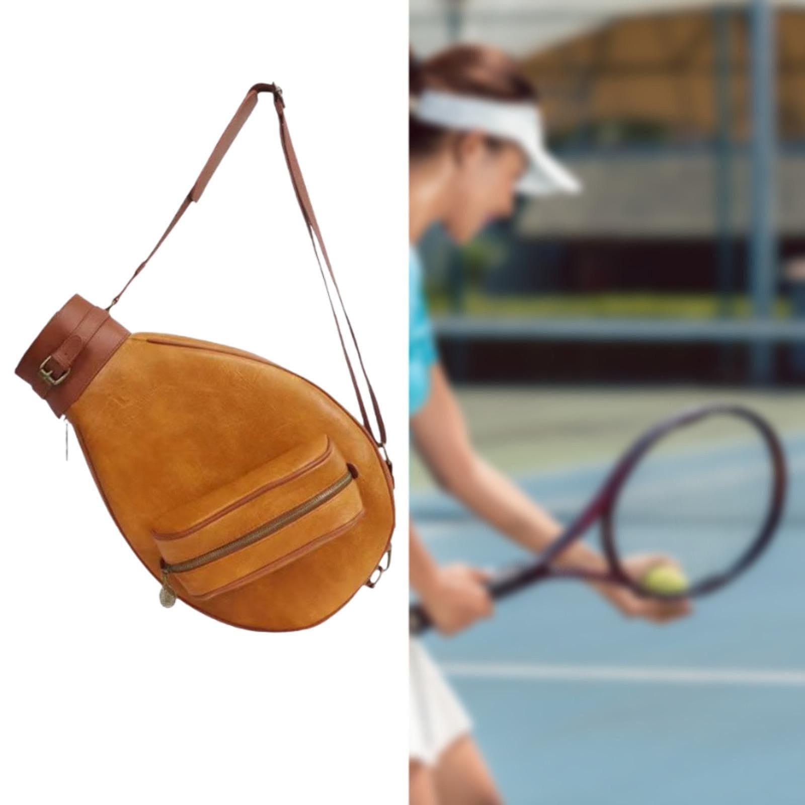 Borsa a Tracolla da Tennis, Borsa per Racchette da Badminton, Attrezzatura Sportiva, Tracolla Regolabile