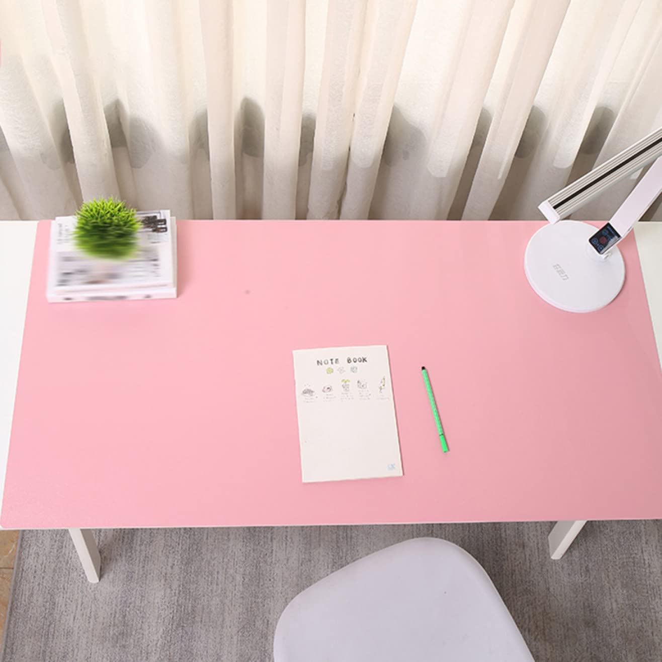 メイプルストーリー祭り1等 レン デスクマット ピンク 京都瑠璃雛菊