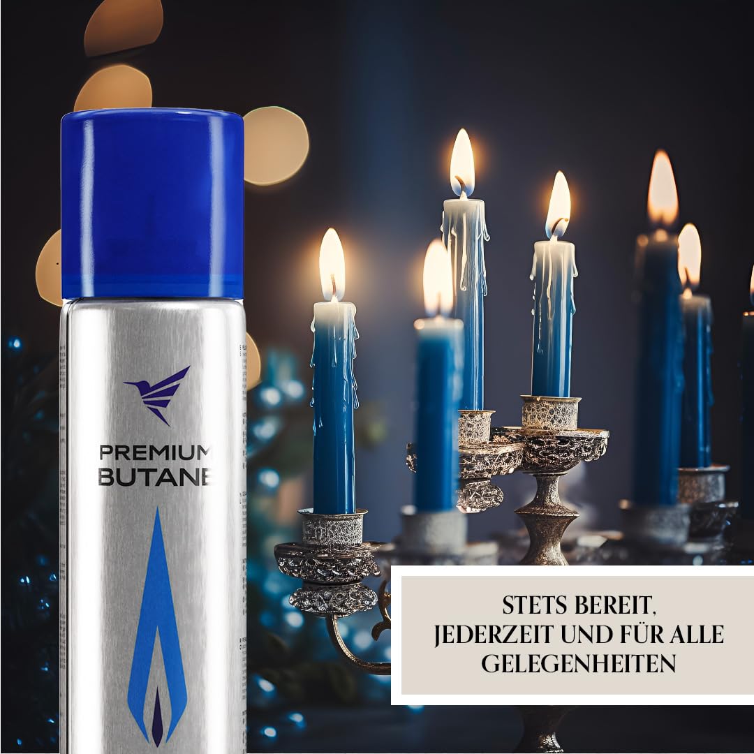Colibri Gaz Butane 12 x 300 ML Recharge Briquets Butane Pur Premium