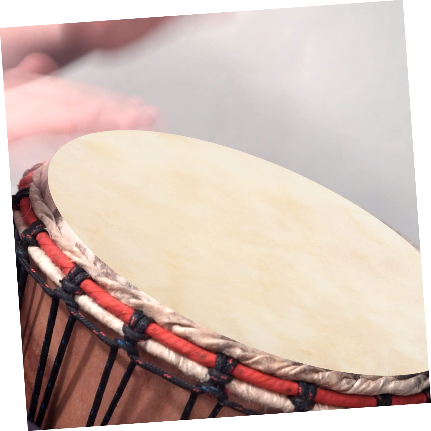 Piel de Repuesto para Instrumento de Percusión Africano de Cuero 2 Piezas