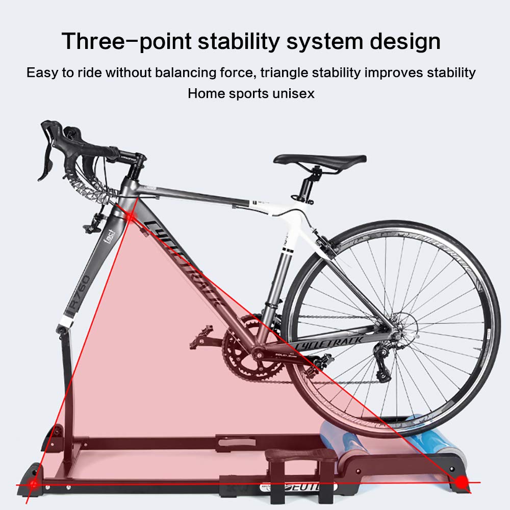 Indoor-Fahrradständer-Trainer, Faltbarer Fahrradtrainer, Rennrad, Indoor-Cycling-Rollentrainer, stationäre Indoor-Übungsständer-Plattform