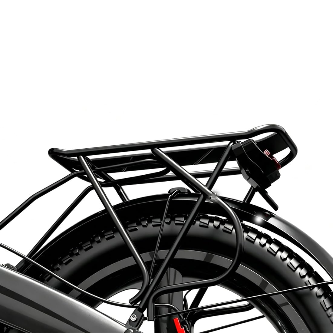 LANKELEISI La bicicletta elettrica pieghevole da città G660 è dotata di una batteria da 48V 12.8Ah e offre un'autonomia massima fino a 110 chilometri.
