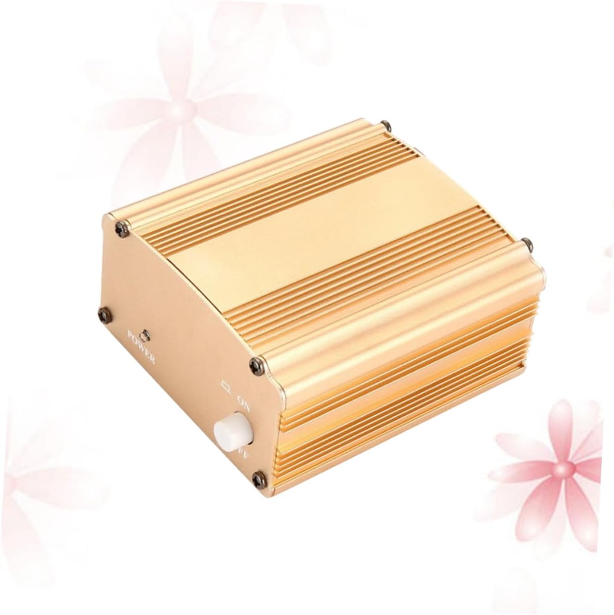 USB Input Power Supply for Condenser Microphone with Low-Noise Filter and Soft-Start Function for Computer Recording and Broadcasting Gold