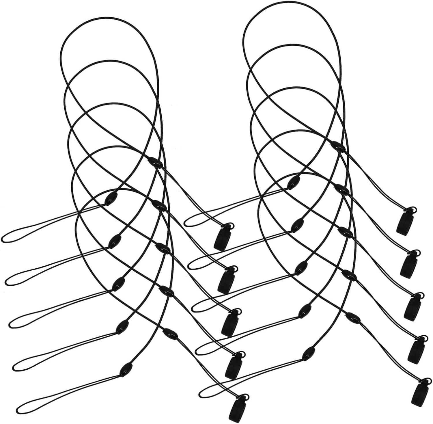 10Pcs Pen Lanyards with Rings Lost Ropes for Easy Accessibility and Daily Use for Retrieving Lost Pens
