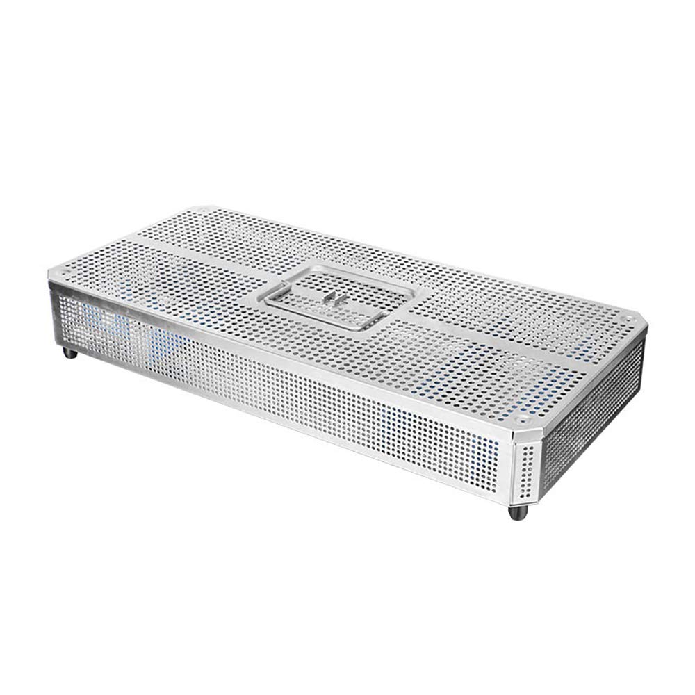 Buy Instrument Sterilization Baskets, Surgical Micro Mesh Tray with Lid