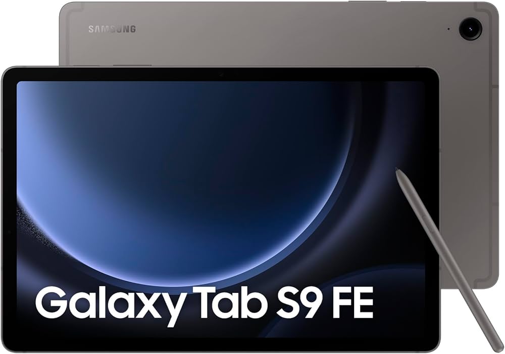 【新品】SAMSUNG Galaxy Tab S9 FE 128GB/6GB Samsung Galaxy Tab S9 FE Tablette, 10.9'' Wifi 128Go, S Pen