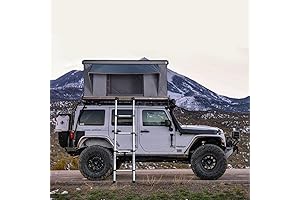 Truck Camping Tent: Rooftop Hard Shell for Road Trip Essentials