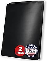 Cooks Innovations Made in USA Non-Stick Oven Liners (2 Pack) - Heavy Duty Protector Mats for Gas, Electric, Convection Ovens - BPA/PFOA-Free, 500°F Heat Resistant