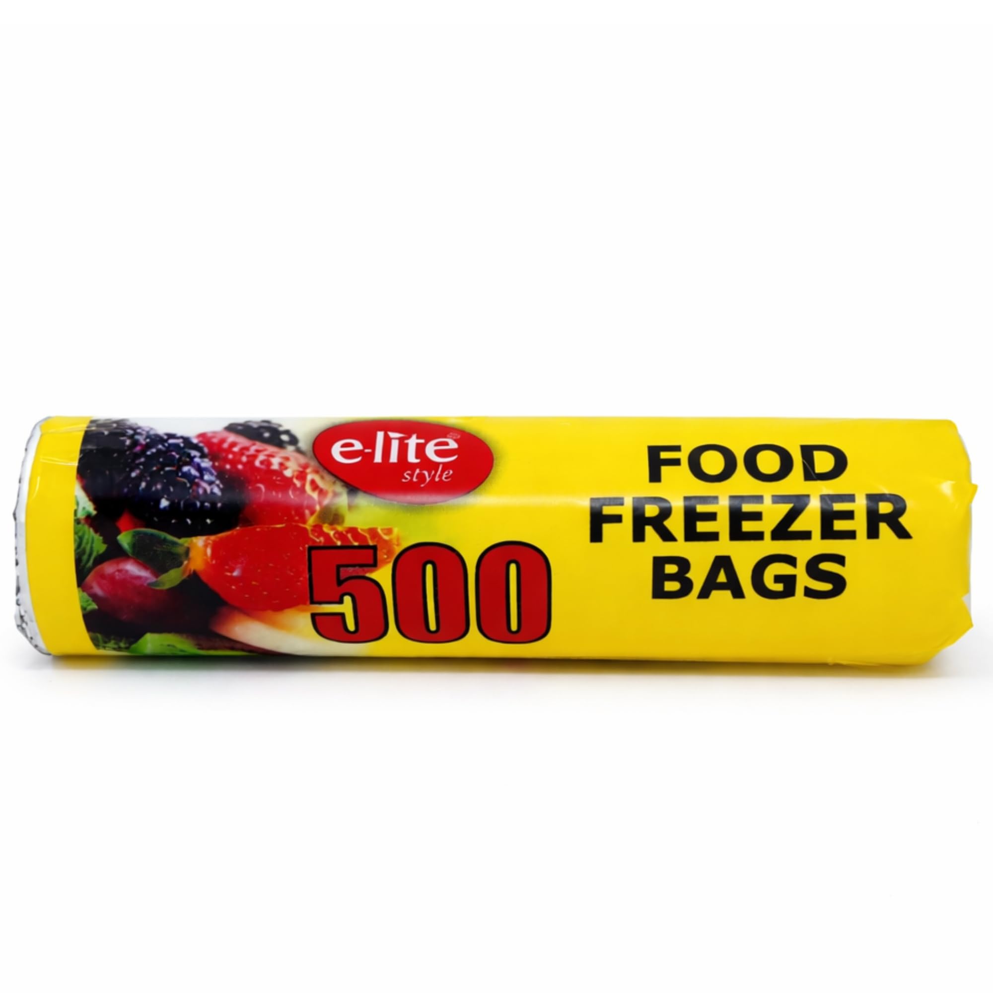e-lite® Small Freezer Bags Roll 7" x 9" | Strong Leak Resistant Food Storage & Freezer Bags | Clear Plastic Kitchen Storage Bags for Meal Prep, Fridge & Freezer (1)