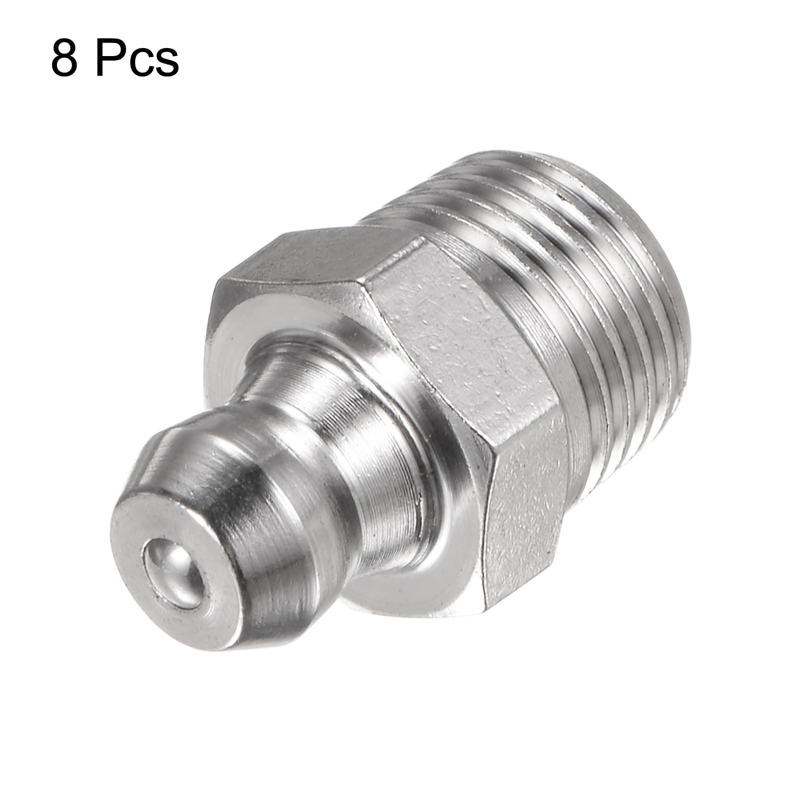 Amazon.com: HARFINGTON 8pcs 201 Stainless Steel Straight Grease