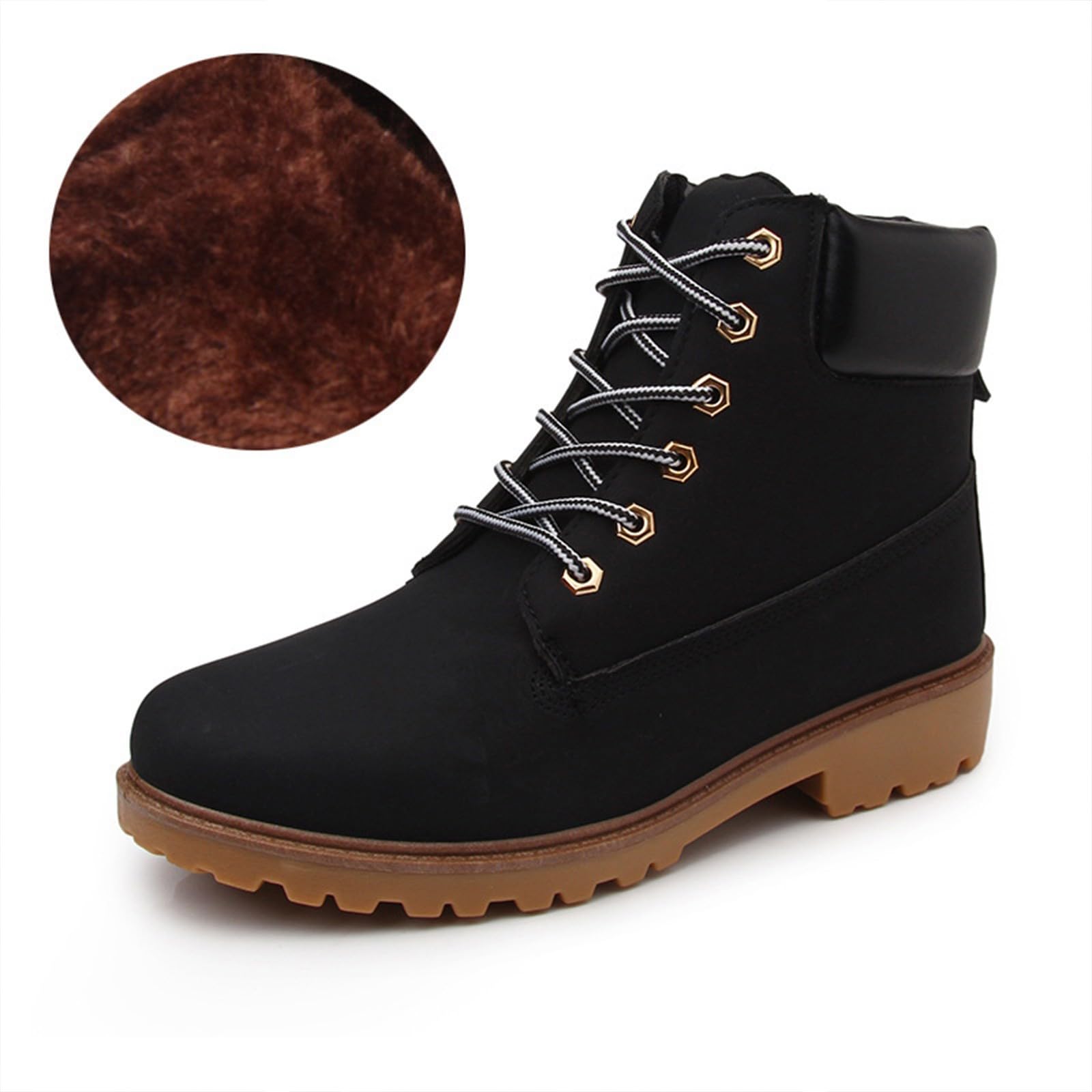 Botas de invierno para hombre, botines al aire libre, trekking