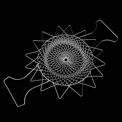 Miniatura 2 de Freidora fácil de 23 × 23 × 2 de acero inoxidable para enjuagar al vapor plegable cesta para freír alimentos fritos suministros de herramientas