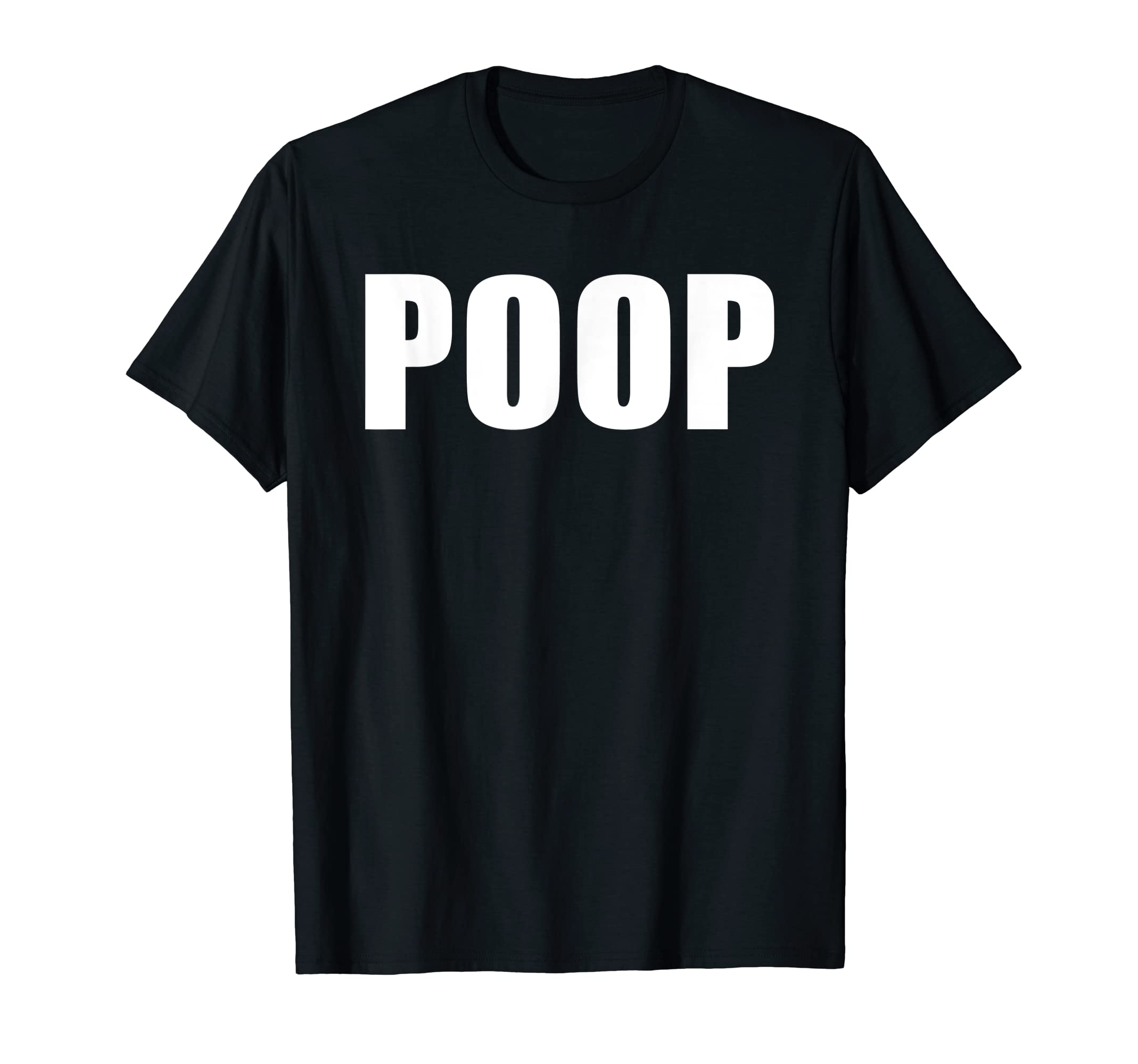 Funny Humor Puns ApparelPOOP Funny Humor Puns Couples Family T-Shirt