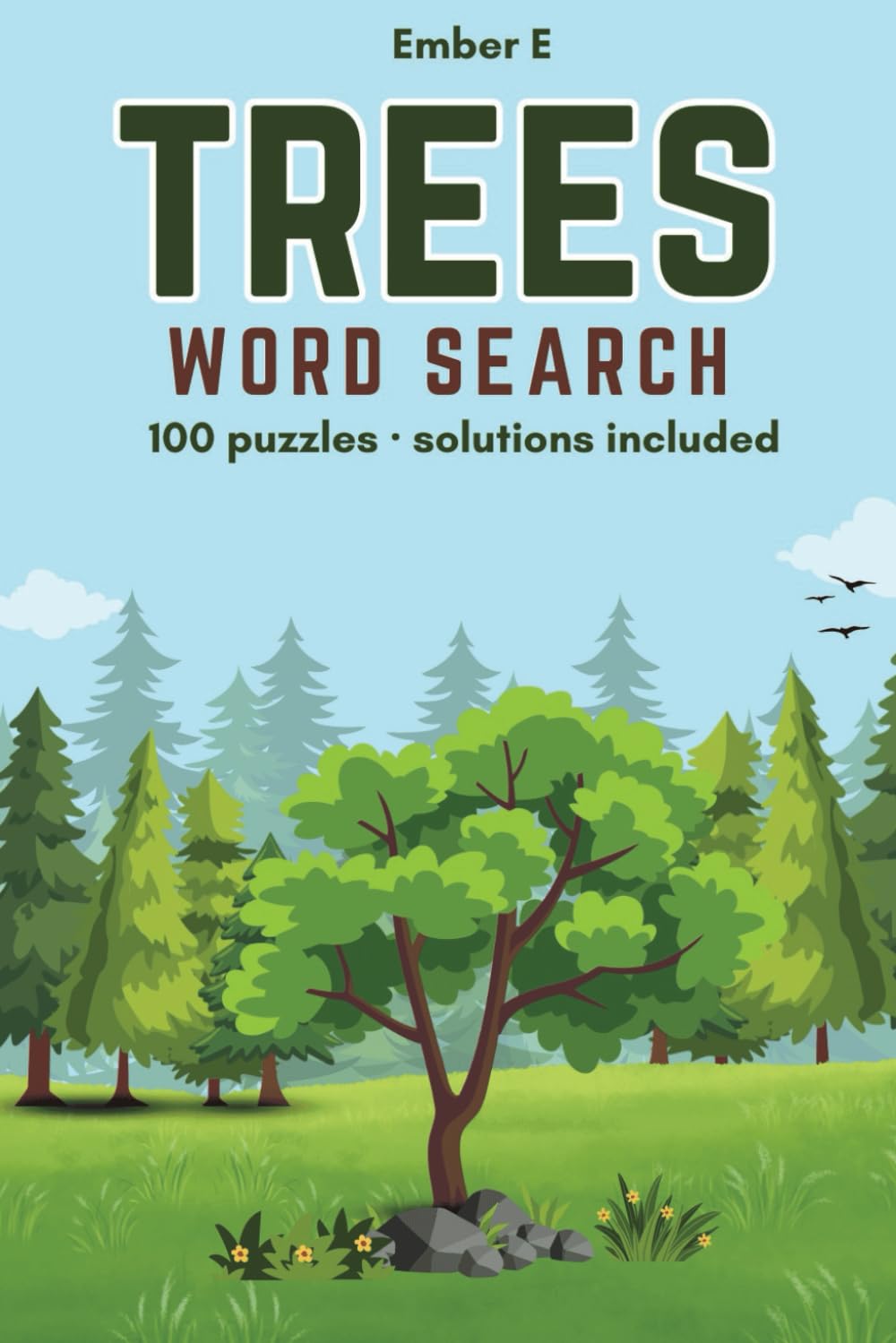 Trees Word Search: Search for varieties of tree species from around the world in this word find book