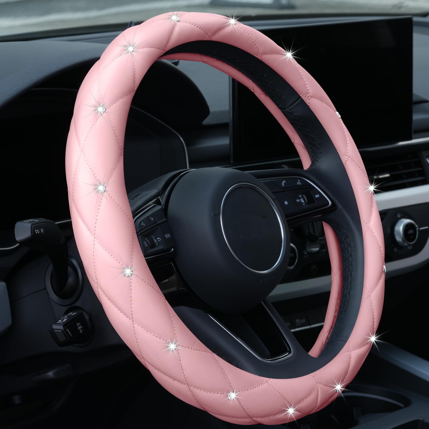 Amazon | ハンドルカバー 軽自動車 ハンドルカバー ステアリングカバー
