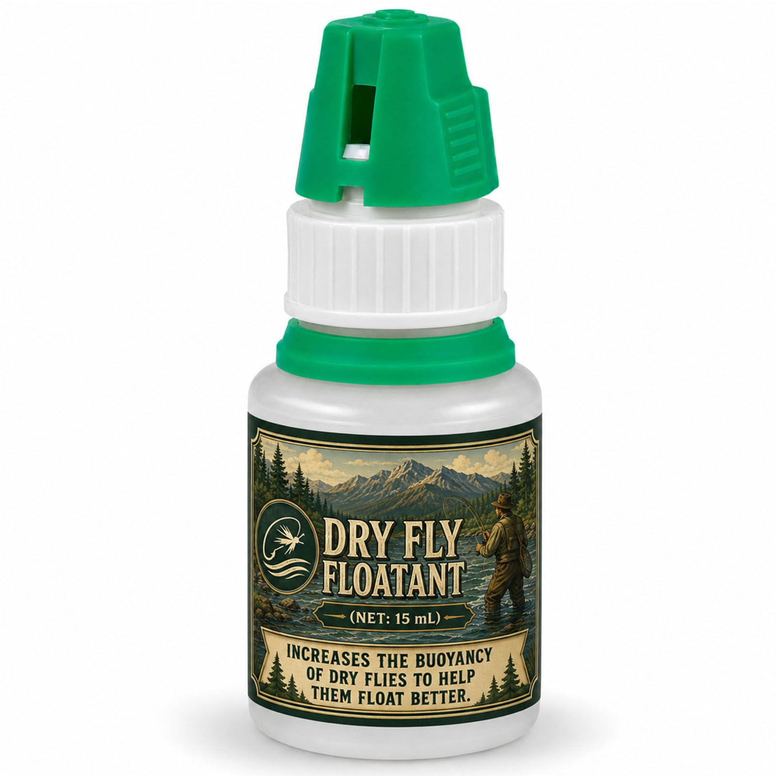 INNOVAYOU Dry Fly Floatant, Enhanced Buoyancy Fly High Like Natural Insects 15ml