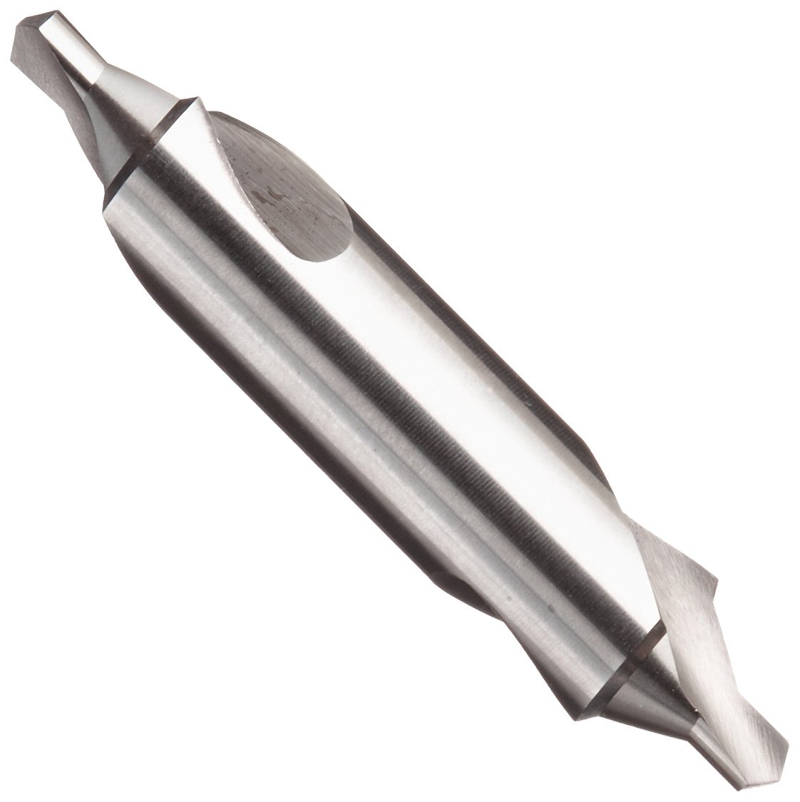 Chicago Latrobe 217B High-Speed Steel Combined Drill Bit and Countersink, Bell Style, Uncoated (Bright) Finish, 60 Degree Angle, Round Shank, Size #12, 12-Pack