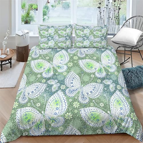 Housse de couette 200x200 cm confortable avec fermeture éclair cachée - 3