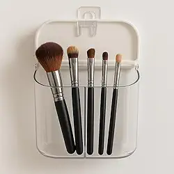 Organizador Suporte Multiuso Com Divisória Para Canetas, Lápis, Pincéis, Maquiagem, Cotonete, Algodão, Porta Coisas, Cuidados Pessoais