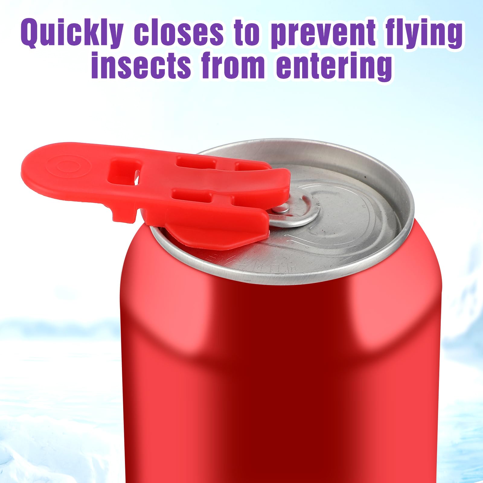 12x Getränkedosenöffner Mit Verschluss - Praktischer Dosenöffner & Deckel Für Bier, Cola & Limo