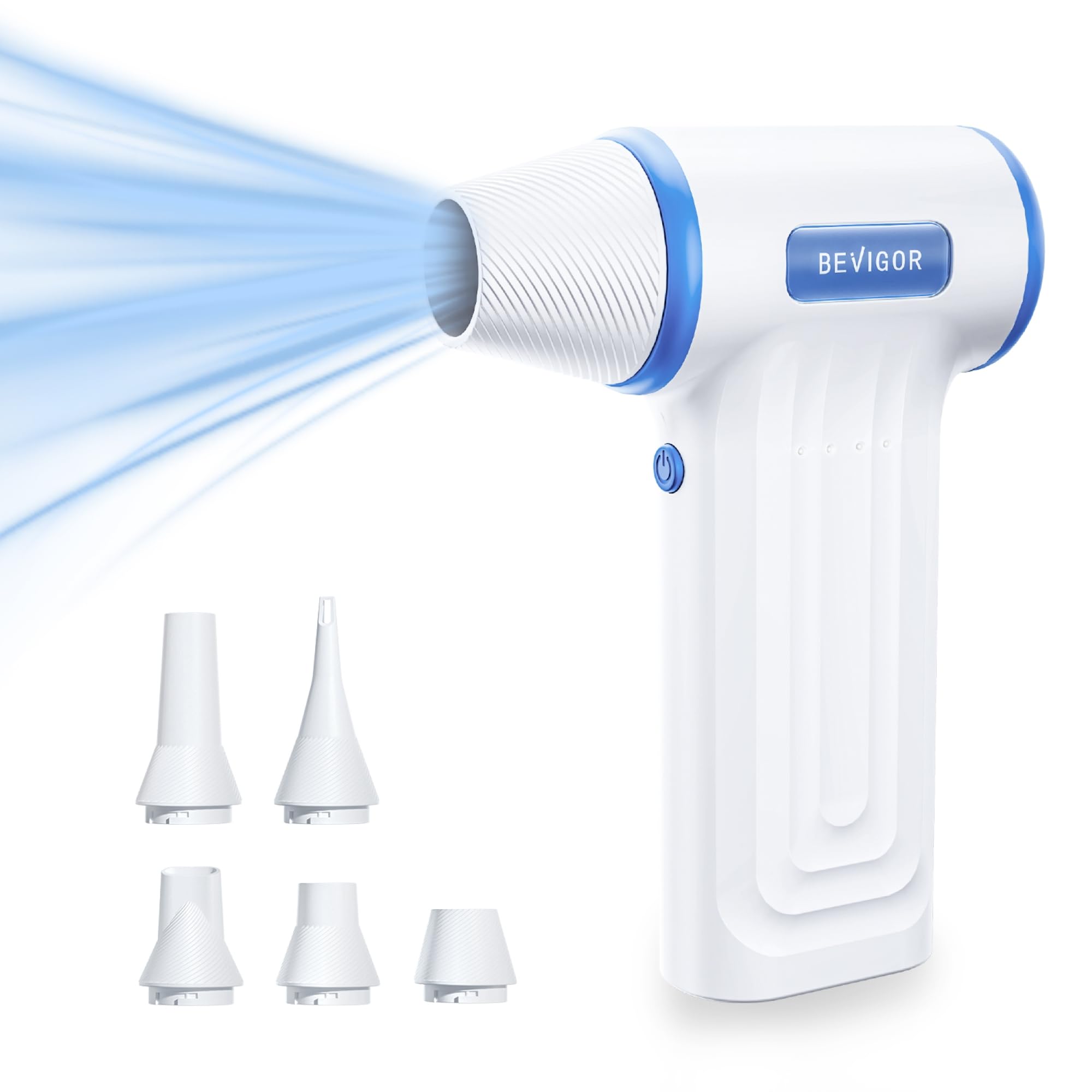 BEVIGOR Compressed Air Duster-8400mAh Rechargeable Battery for PC