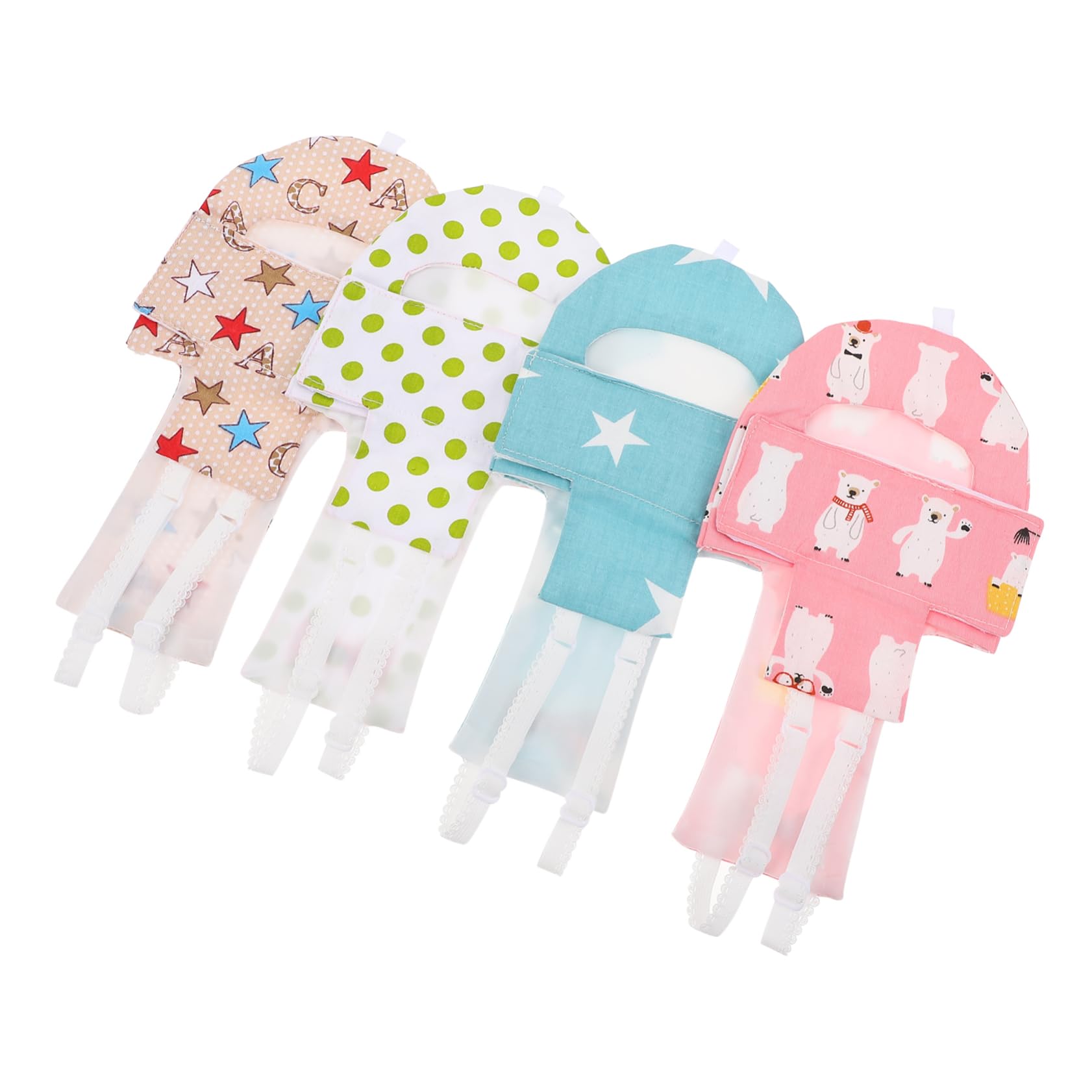 Beavorty 4 Piezas Traje De Vuelo De Loro Ropa De Loro Pañal De Agapornis Traje De Vuelo De Pañal De Pájaro para Periquito Pañales De Loro Disfraz De Paloma Respirable Suministros Algodón