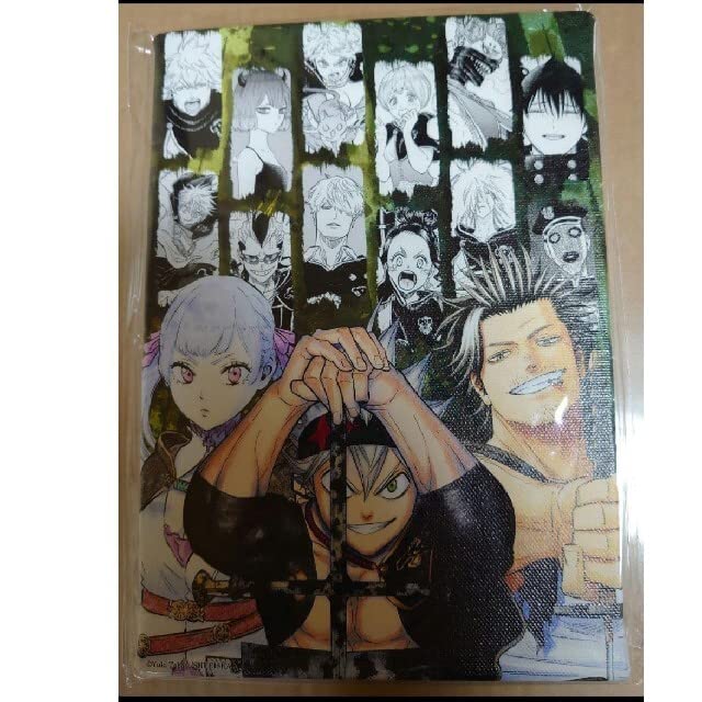 ブラッククローバー イラストボード Amazon.co.jp: ブラック