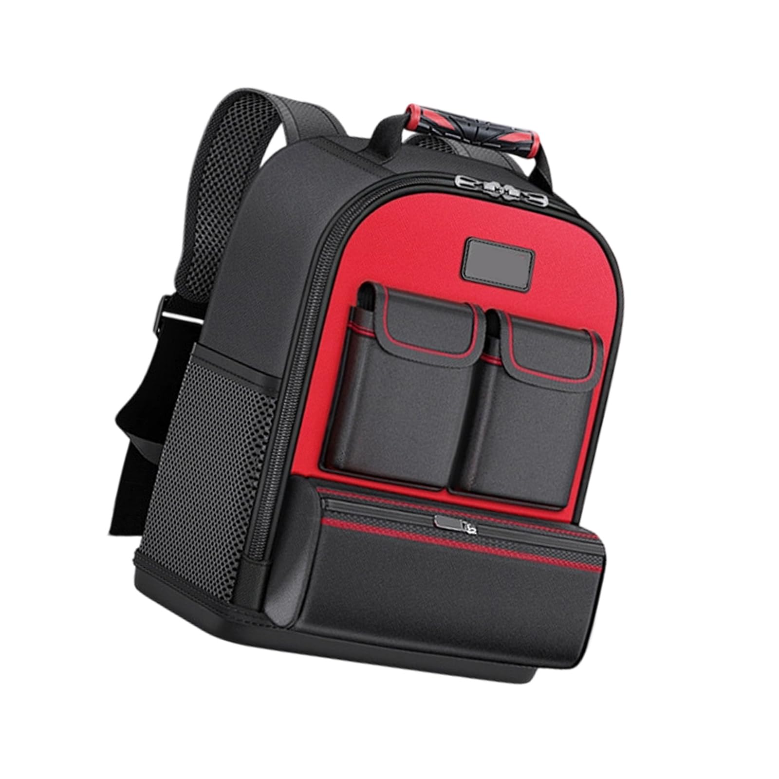 Tsophreniq Backpack Tool Bag Waterproof Cloth Large Capacity For Electrician Plumber Outdoor Industrial Tools Storage Organization Oxford Fabric Tool Bag