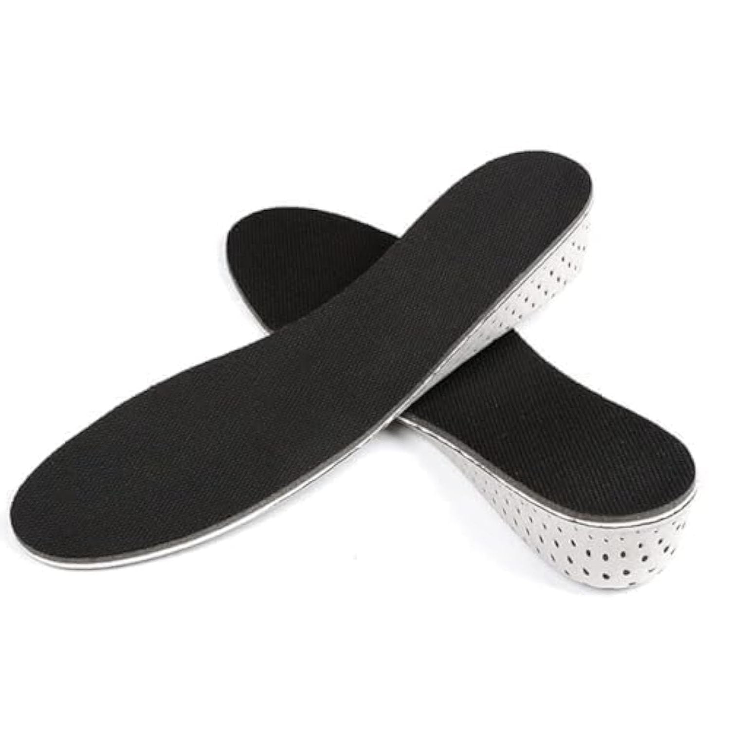 1 Pair Height Increase Insole,Memory Foam Shoe Inserts Unisex Invisible Height Increase Insoles,Full Length Height Increasing Inserts Heel Lifting Insert Shoe Pads Elevator for Men Women (4.3CM)