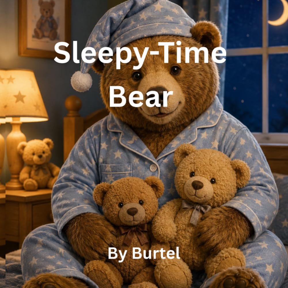 Sleepy-Time Bear: Coloring Book