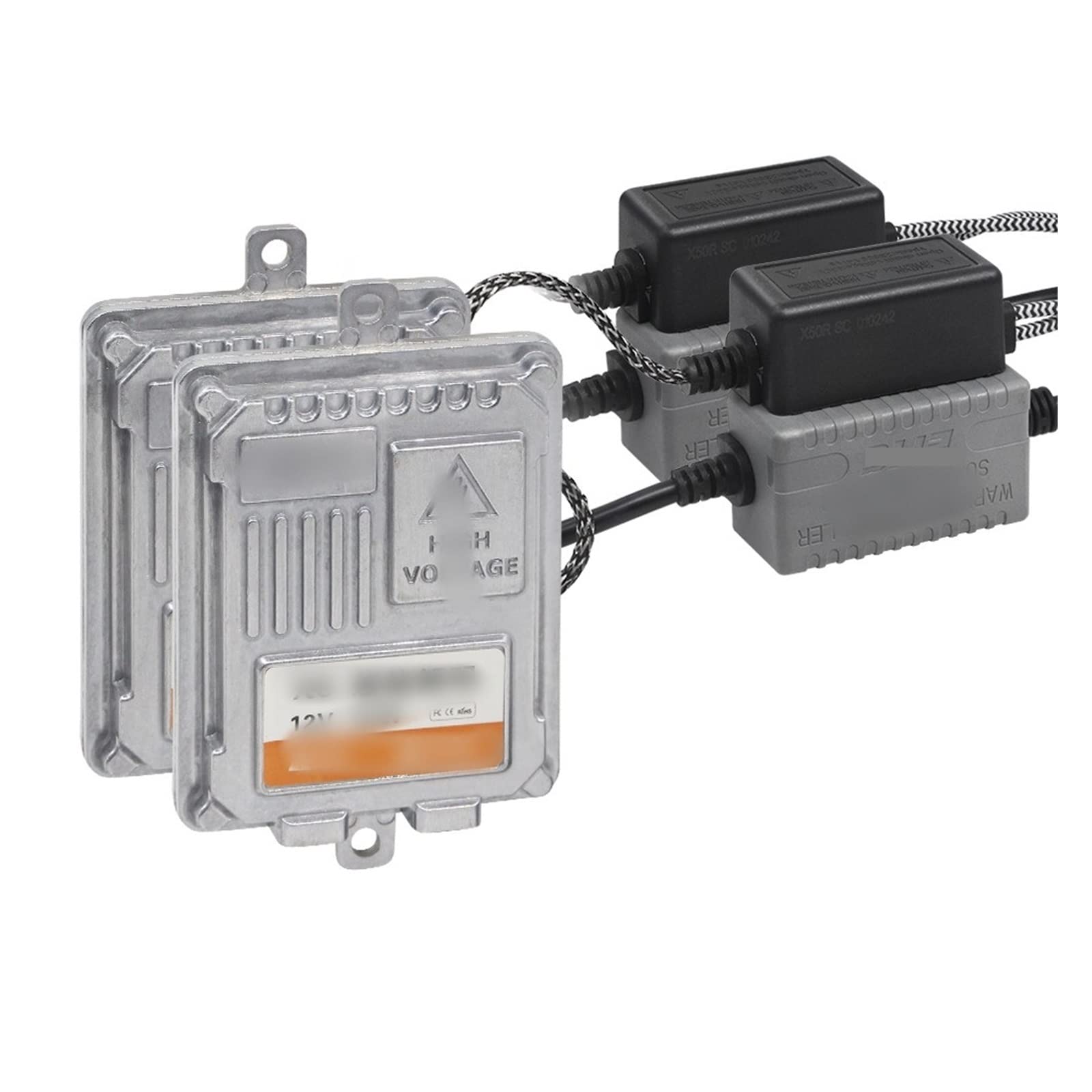 Zavorra Xeno Slim Digitale 55W 12V - Compatibile H1/H7/H4/H11/9005/9006 Senza Errori - Foto 5