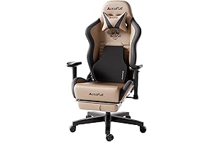 AutoFull Gaming Chair PC Chair with Gaming Chair Back Support