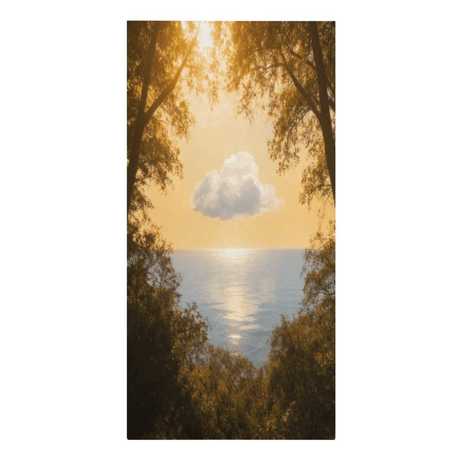 VstaDank Serenity Beach Towels Microfiber Absorbent Extra Large Bath Towels Quick Dry Lightweight Thin Pool Towel Soft Swim Travel Towel Beach Accessories for Adult Gift
