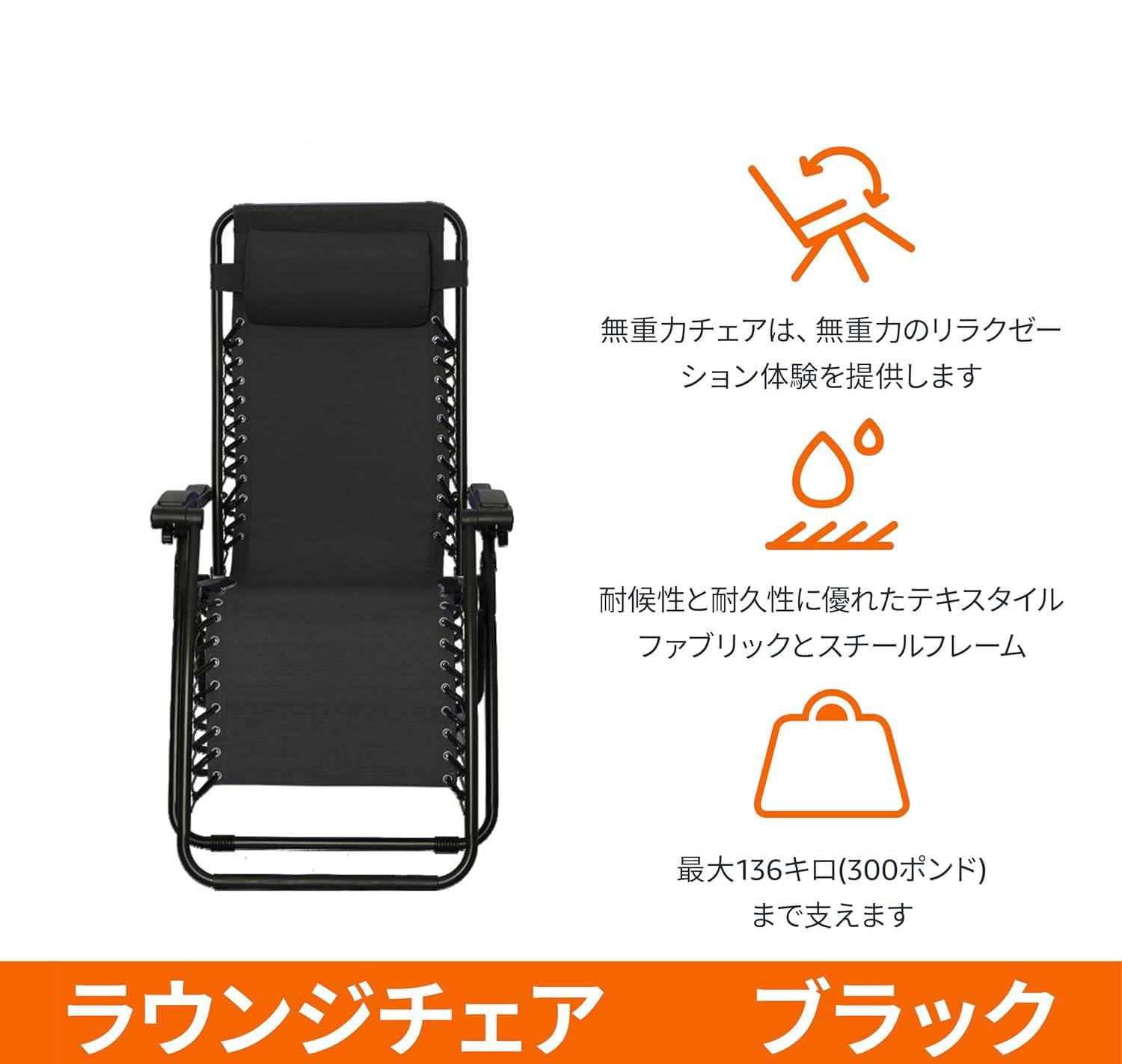 Amazon.co.jp: ベーシック 椅子 キャンプ アウトドアチェア 折りたたみ