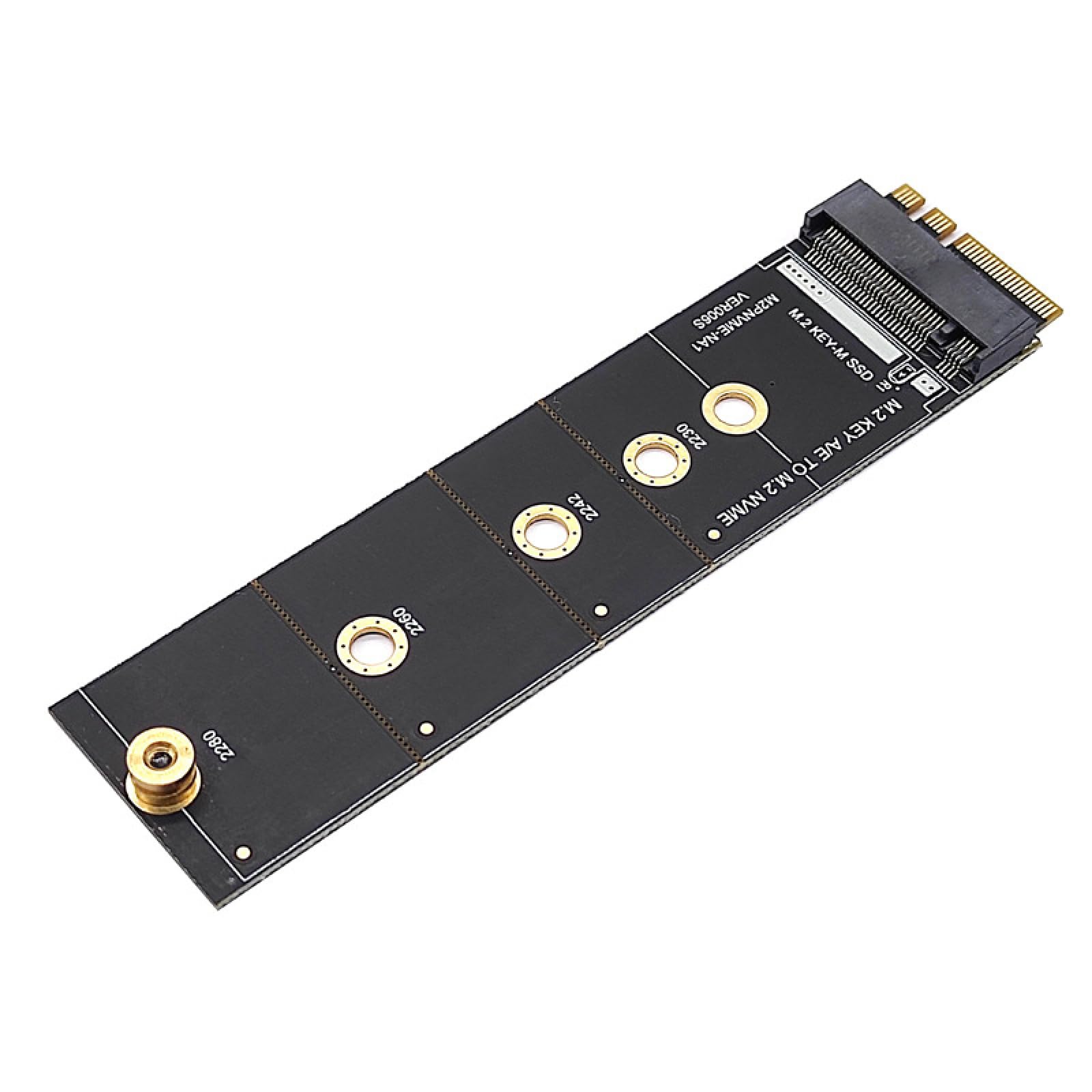 EMagTech NVME Verlängerungskabel – PCI-E 4.0, M-Key, 30 Cm, 90 Grad, Für SSD 2230/2242/2260/2280