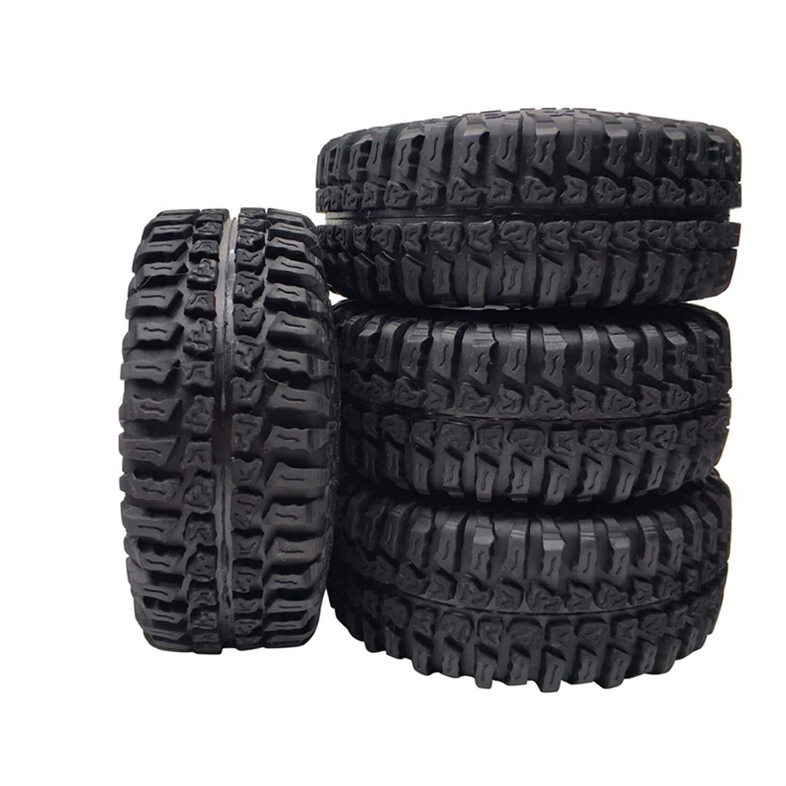 RC Ruote Gomma Compatibile Con Traxxas TRX4 Per Axial SCX10 90046 AXI03007 4 Pezzi 1,9 Pollici Pneumatici In Gomma 1,9 Ruote Pneumatici 108X40MM 1/10 RC Crawler