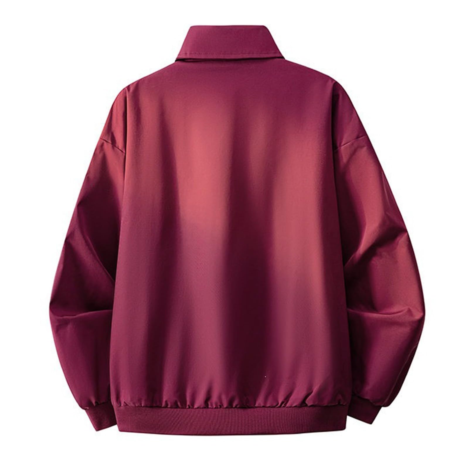 Giacca da lavoro da uomo con risvolto, tinta unita, autunnale, giacca casual, cappotto