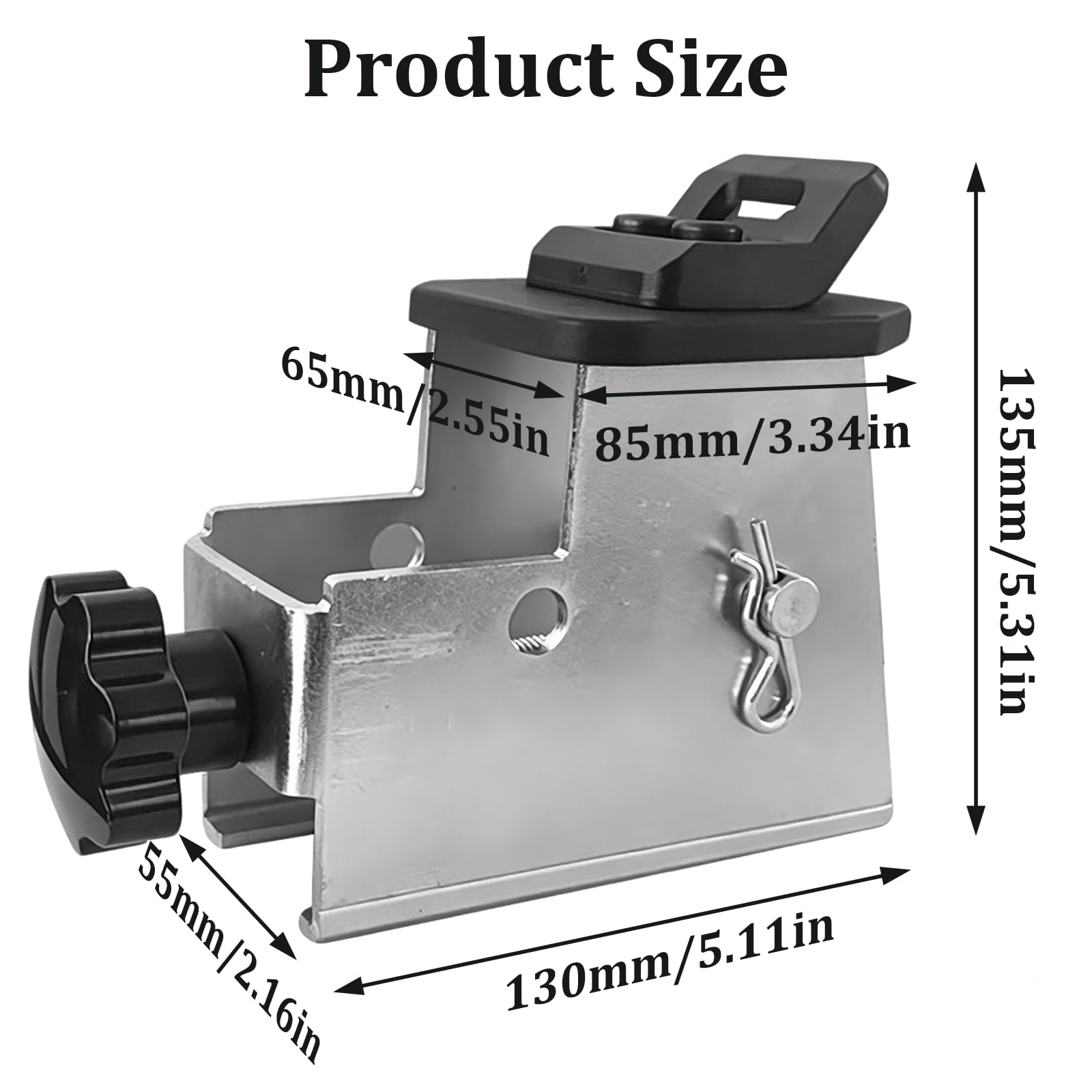 4tlg Motorrad Reifenmontiermaschinen Adapter für Klauen unter 49 mm | Motorradreifen Adapter, Hochwertiger Stahl, vernickelte Oberfläche, Motorrad-Reifenwechsler für Motorrad ATV Roller Dirt Bike