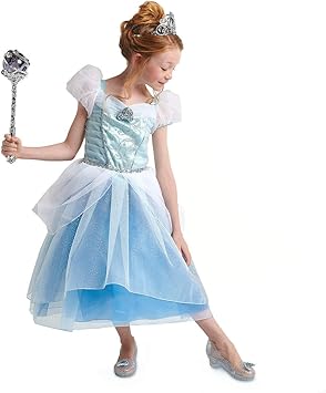 Amazon ディズニー シンデレラ コスチューム ドレス ｕｓディズニーストア公式 並行輸入品 なりきり 仮装 服 キッズ 子供 160 ｕｓサイズ13 キッズコスチューム 変身 なりきり おもちゃ