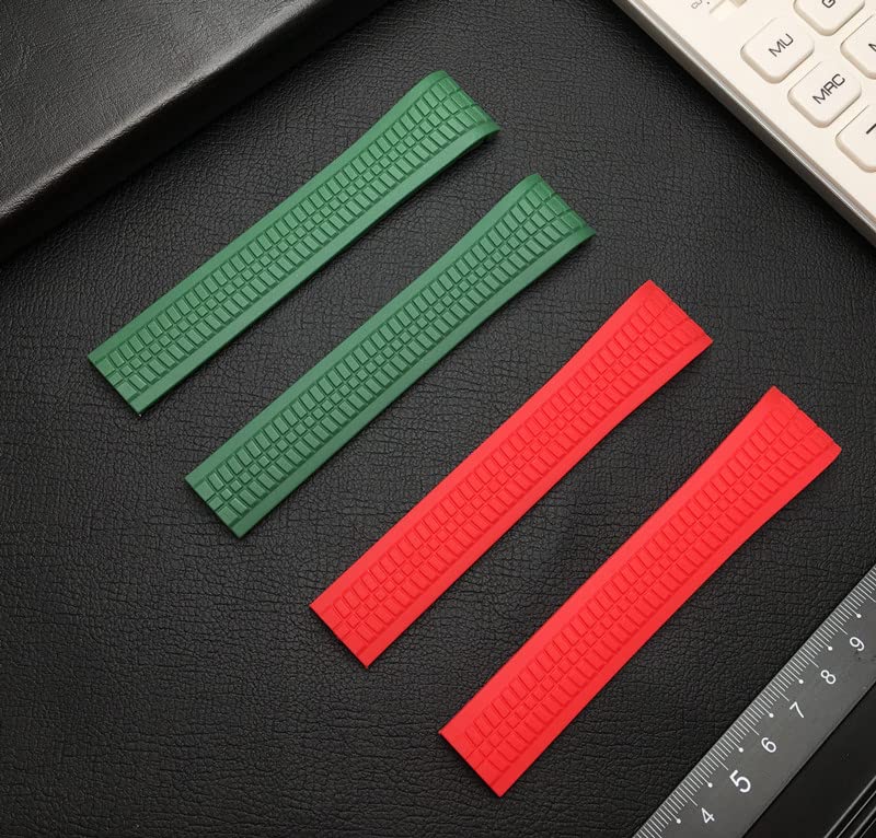 Bracelet montre 21mm silicone premium pour Patek Philippe Aquanaut