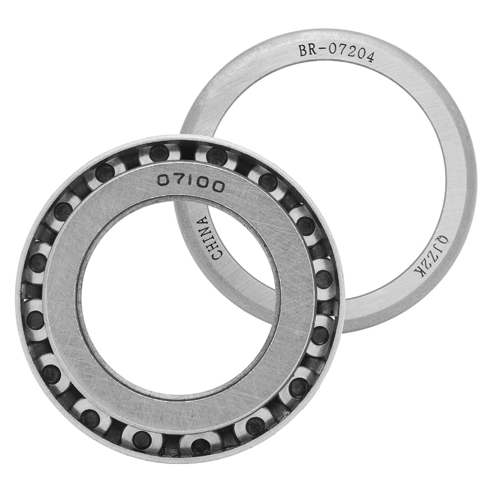 SET15 - Cono: 07100 Race: 07204 Cuscinetto a rulli conici 1" x 2" x 0.6" (ID x OD x W) | 25,4 mm x 51,994 mm x 15,011 mm (ID x OD x W) Ruota, asse, cuscinetti albero di uscita scatola di trasferimento