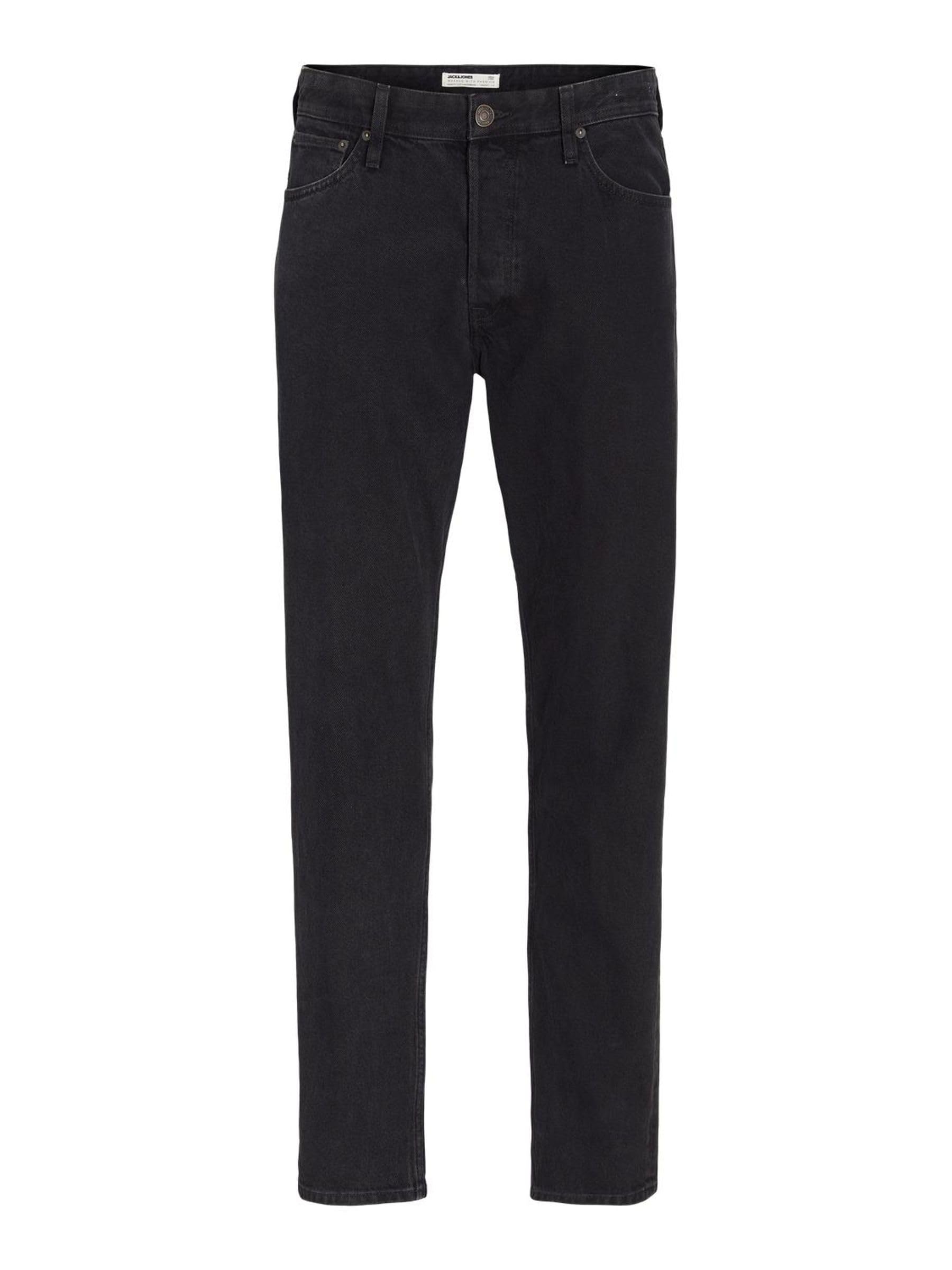 JACK & JONES Jjichris Jjoriginal Am 981 Tc320 Homme Jeans, Noir, S