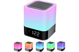 Bluetooth Speaker Night Lights for Teenage Girls