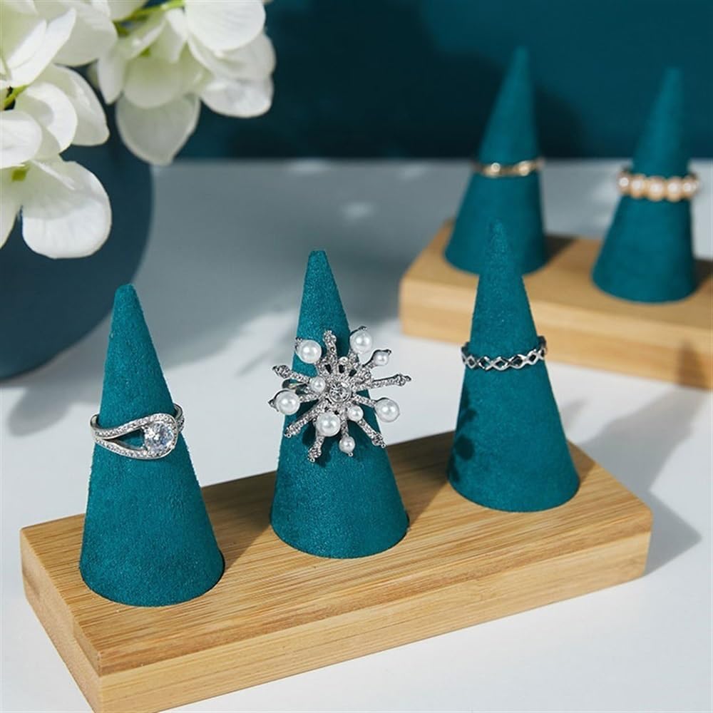 Présentoir à Bijoux de Luxe en Velours, Organisateur de Magasin personnalisé ()