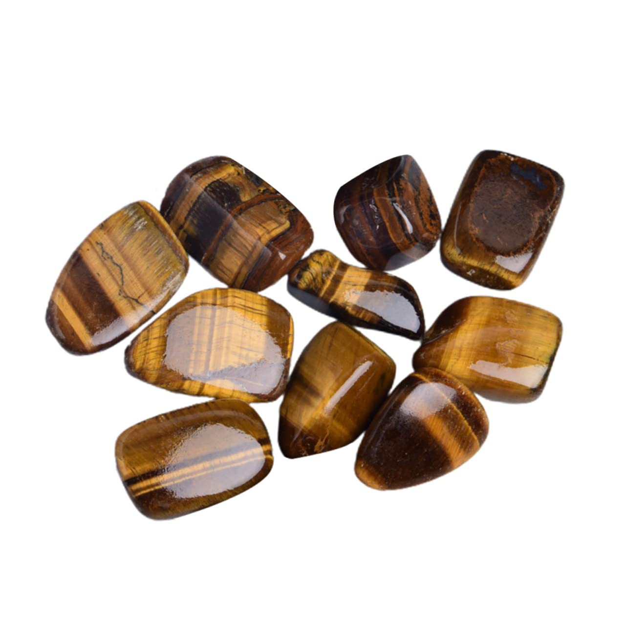 FONDOTIN DIY Stone Fish Tank Decorative Gravel Crystal Aromatherapy Diffuser Stone Potted Plant Decor Non-polluting