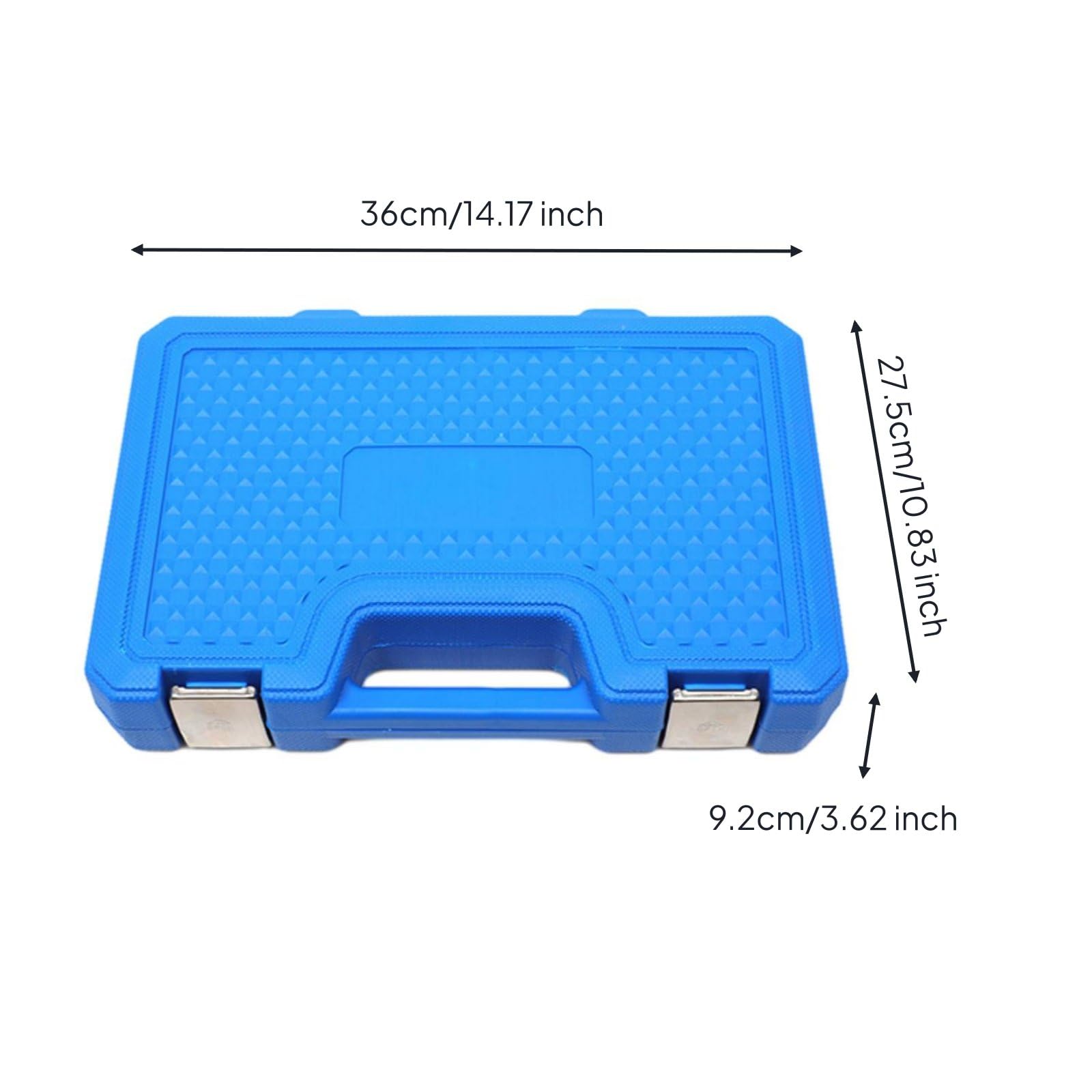 Amagogo 9 Pezzi Kit Rimozione Bushing Sospensione Pressa Boccole Braccio Oscillante Attrezzo Officina in Acciaio con Valigetta Rigida Adatto per Meccanici Riparazioni in Officina Assistenza Mobile