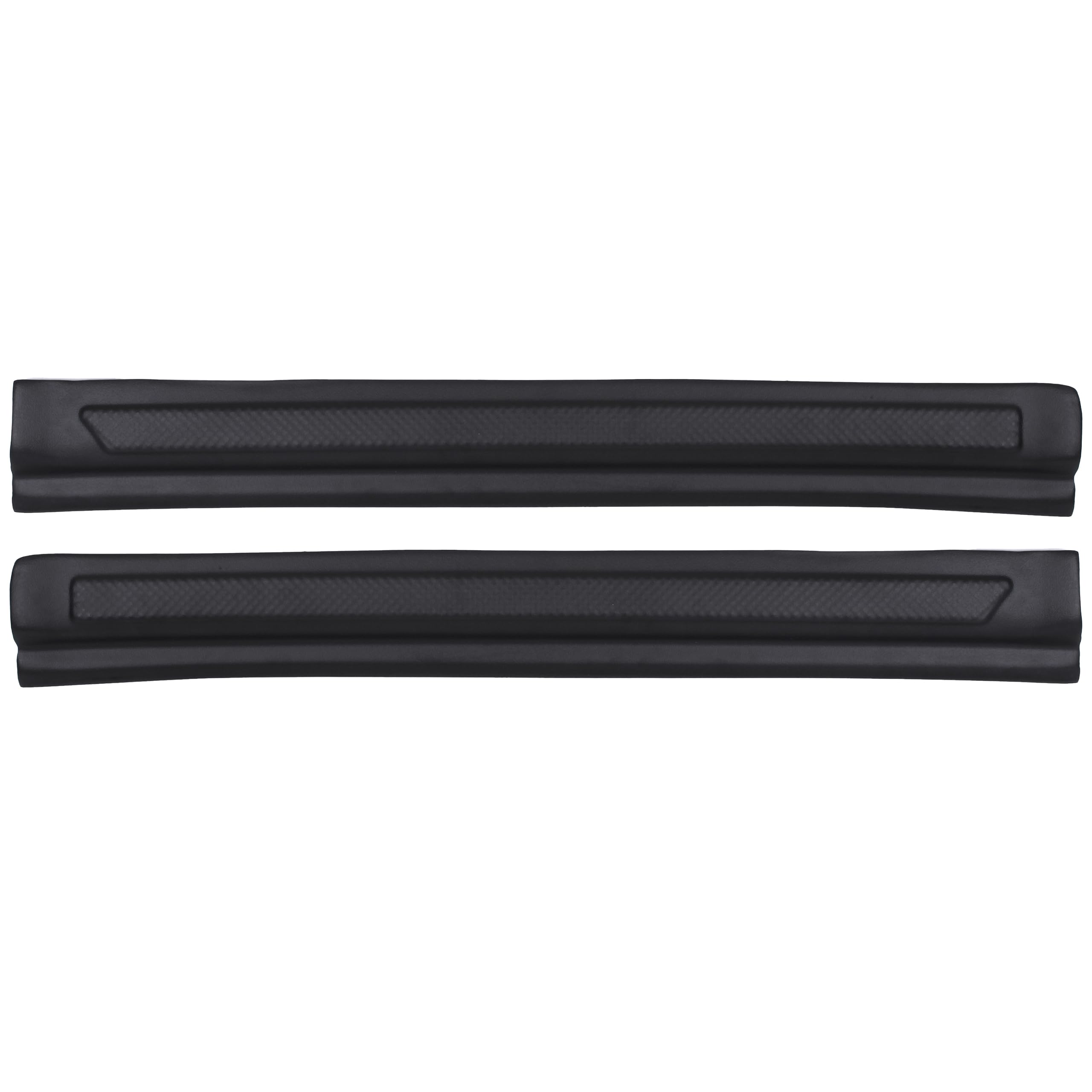 INLY Lot de 2 seuils de porte ABS noir compatibles avec Vito Viano Ambiente W639 (2003-2013)