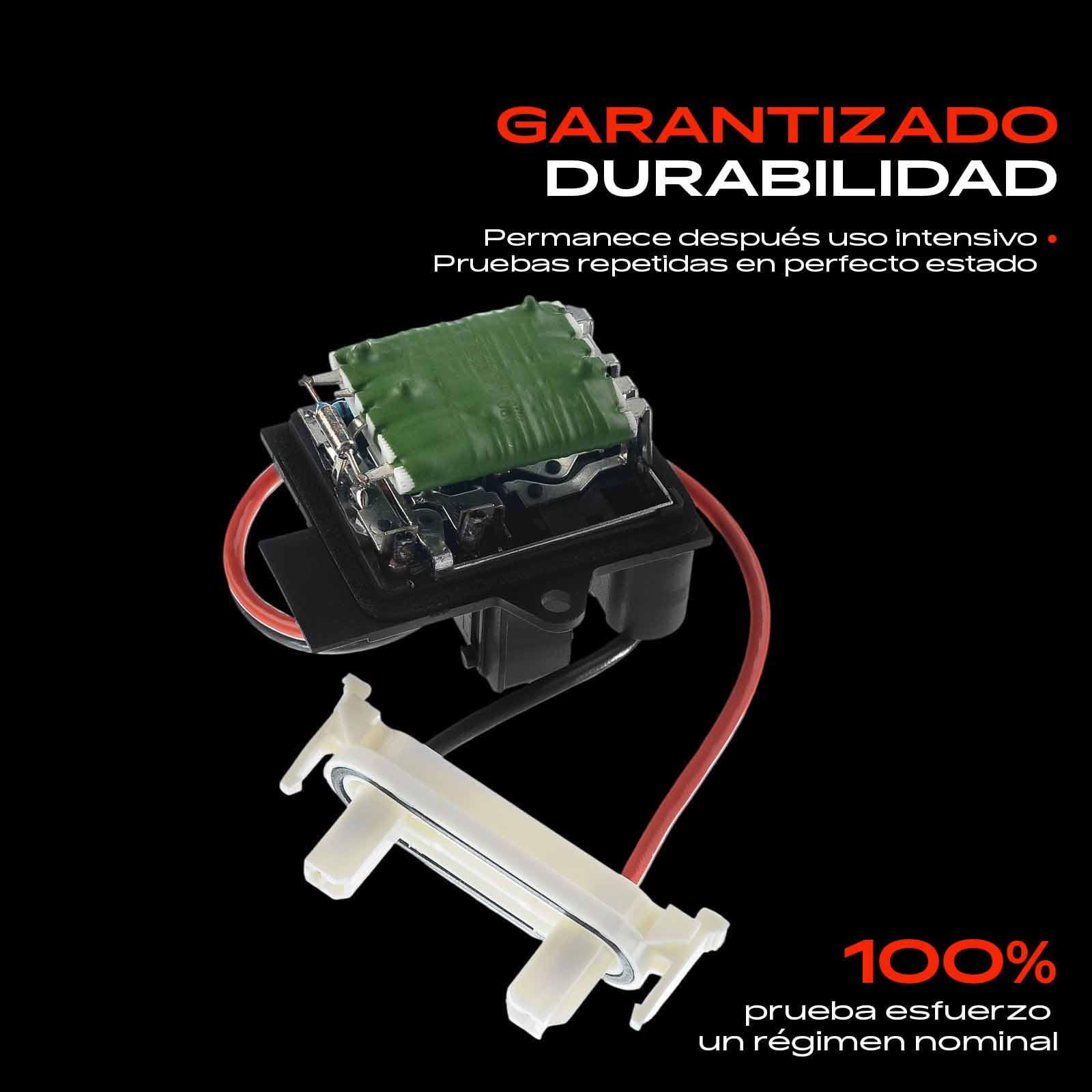 Frankberg Resistencia del calentador Regulador del soplador Compatible con Clio II BB CB 1.2 LPG 1.4 1998-2009 Replace# 7701206351